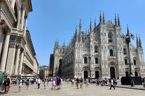 Milão: Excursão a pé particular com entrada na Última Ceia e no Duomo