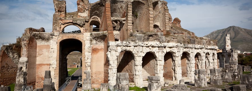 Amphithéâtre de l'ancienne Capoue : visite guidée privée de 2 heures