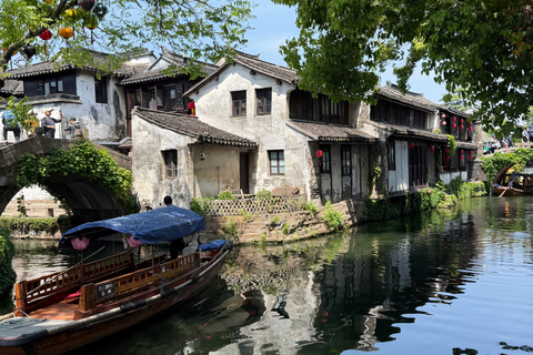 Shanghai Zhouzhuang Water Town Guided Tour with Free Time