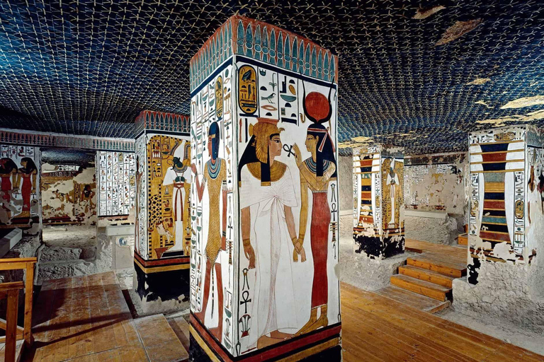 Wycieczka do Luksoru do świątyni Habu, Doliny Robotników i Królowych