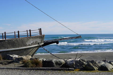 From Franz Josef: to Christchurch via Hokitika Group Tour