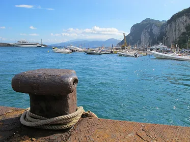 Von Neapel/Sorrento: Pompeji & Capri Ganztagestour private Tour