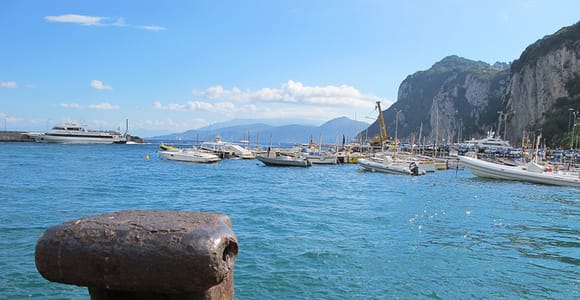 Von Neapel/Sorrento: Pompeji & Capri Ganztagestour private Tour