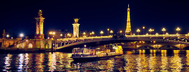 Párizs: kora esti vacsorahajózás a Szajnán