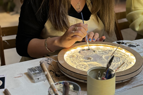 Antalya: Illuminated Moon Decor Workshop Relief & LED Light