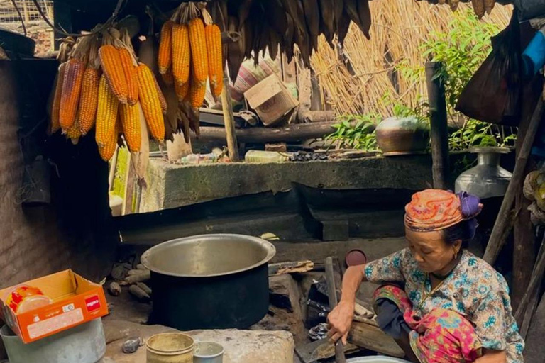 From Kathmandu: Nepali Village Trip with Cooking Class