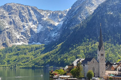 From Vienna: Hallstatt, Salzburg with Alpine sightseeing