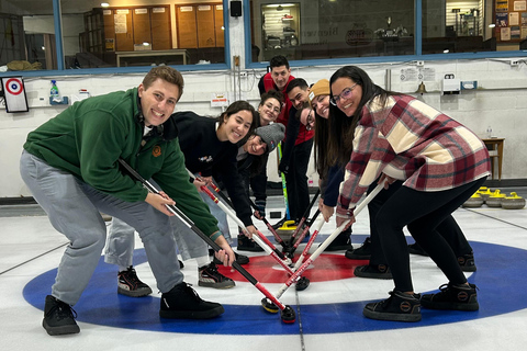 Expérience de curling à Québec avec moniteur et équipement