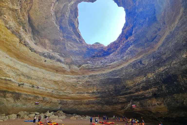 Benagil Cave: Guided Kayak Tour with Caves and Cliffs Benagil Beach: Guided Kayak Tour with Caves and Cliffs
