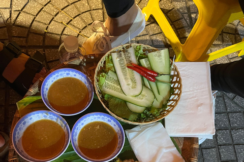 Hoi An hiden food evening adventure Group tour