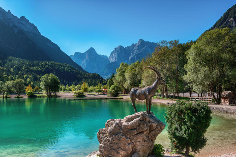 From Bled/Bohinj: Julian Alps & Italy Day Trip with Guide