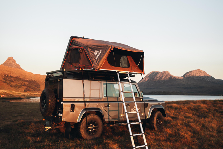 From Edinburgh: Highlands Land Rover Camping Adventure