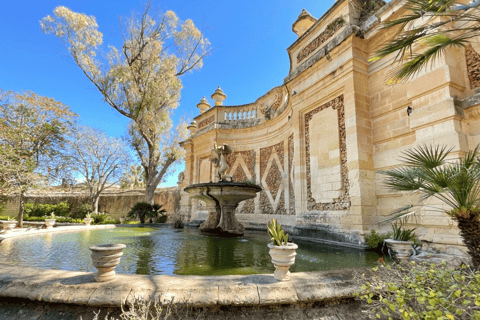 From Valletta: San Anton Palace, Rabat, and Mdina Tour