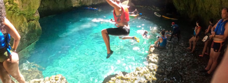 Moraig : Excursion en kayak à Moraig et à la grotte peces-testos