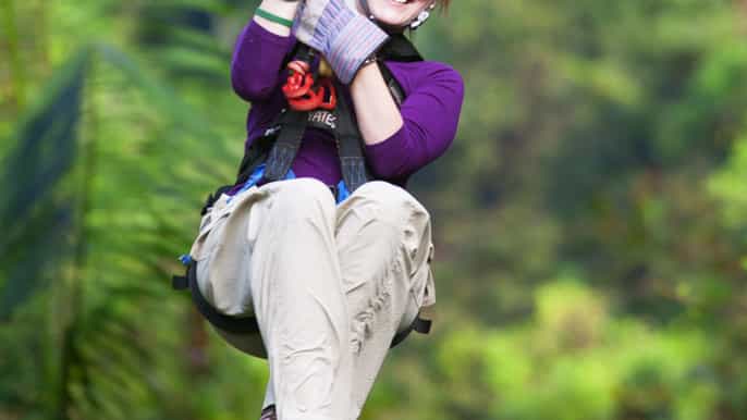 tranopy canopy zipline aerial tram from jaco