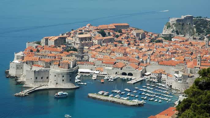 sur les toits de dubrovnik visite de 2 heures en voiture