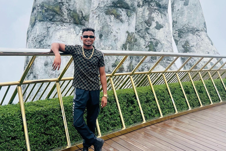 Da Nang: Ba Na Hills e Ponte Dourada Viagem de 1 dia privada