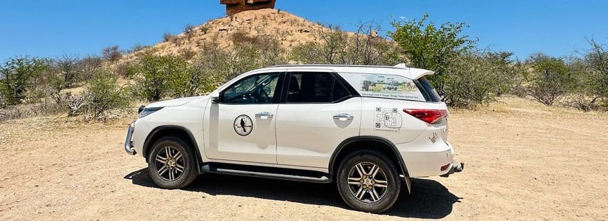 Outjo : visite guidée de Vingerklip avec trajet panoramique