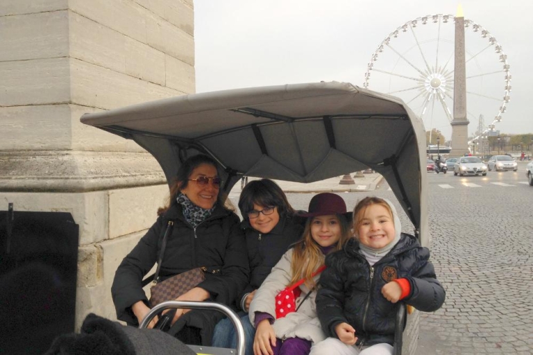 Fahrradtaxi Paris: 1 oder 2 Stunden wichtige Denkmäler1-stündige Tour