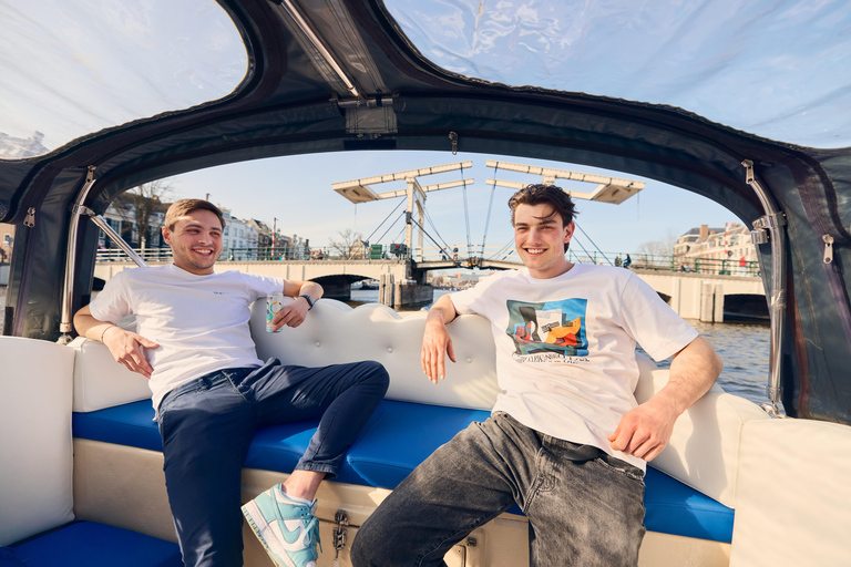 Amsterdam: Raucherfreundliche Cannabis-Kreuzfahrt auf offenem Boot