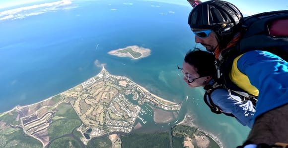 Fiji: 10,000ft Tandem Skydive over Islands and Coral Reefs