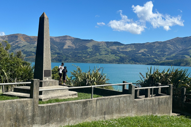 From Christchurch: Akaroa Private Day Trip & Nature Cruise