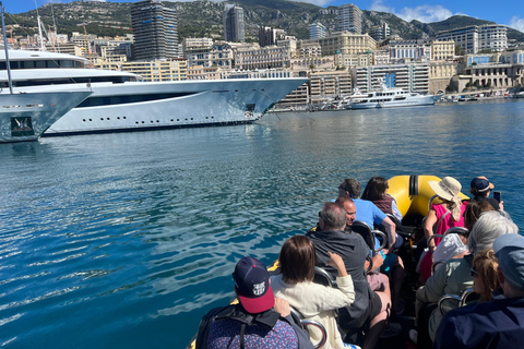 Balade en mer de Nice vers Monaco et stop à Villefranche