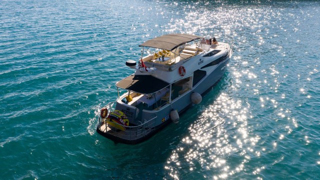 Visit Antalya/Kemer Luxury Yacht Trip with Lunch & Hotel Pickup in Antalya, Turkey
