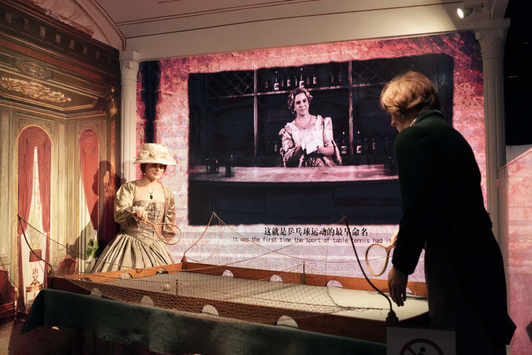 Shanghai: Table Tennis Museum Tour with Practice Session