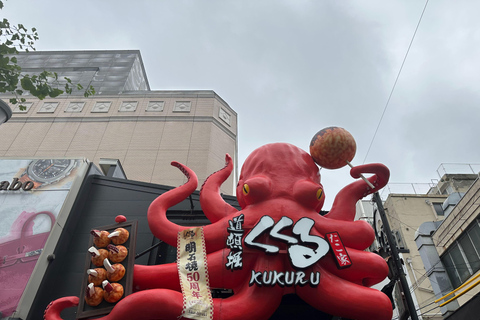 Osaka: Dotonbori/Namba Must-See Spots Privat tur 90 min.