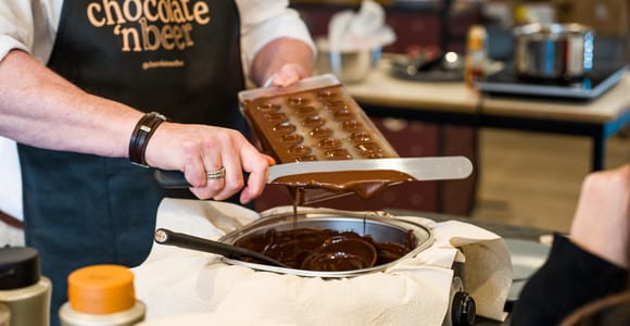 Bruges: Belgian Chocolate Making Workshop with Beer Tasting