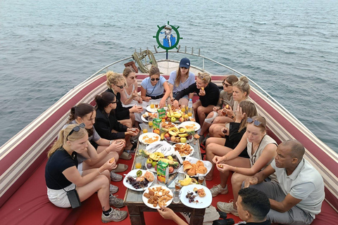 ZEE EXCURSIE MET BBQ, vissen en zwemmen