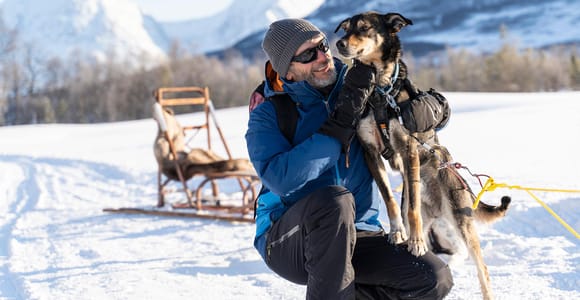 From Tromsø: Husky Experience with Self-Drive Dog Sled Ride