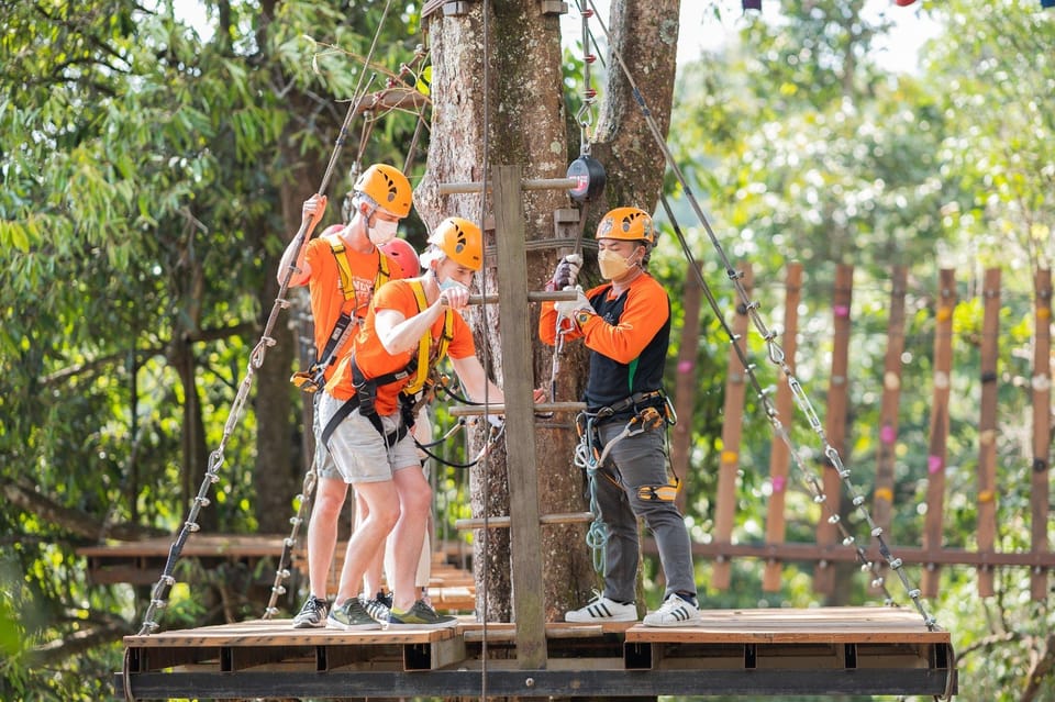 Chiang Mai Pongyang Jungle Coaster Zipline with Transfer