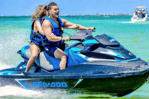 Cancun: WaveRunner-ritCancun: WaveRunner 60 minuten durende rit