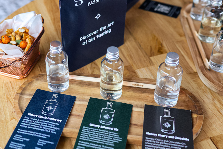 Degustacja ginu w barze Ginnery Gin Bar w Warszawie