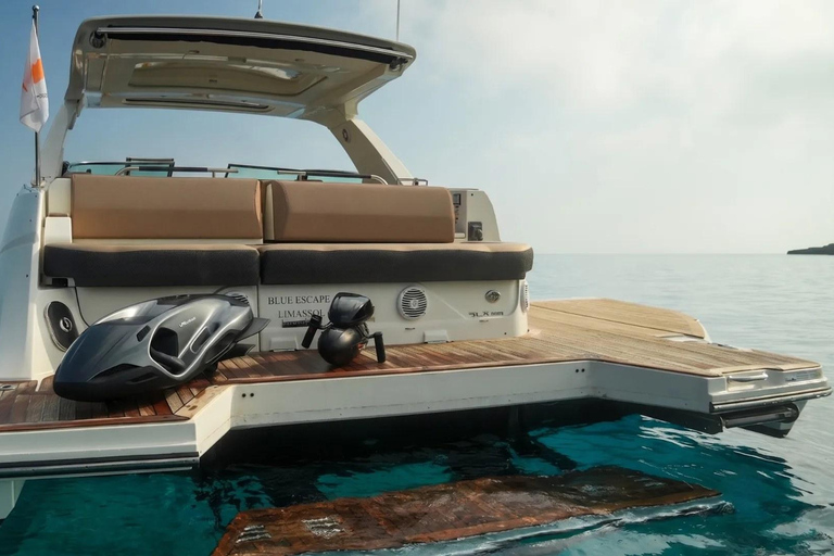 Ayia Napa: Private Yacht Charter with Captain & Drinks 8-Hour Private Yacht Charter