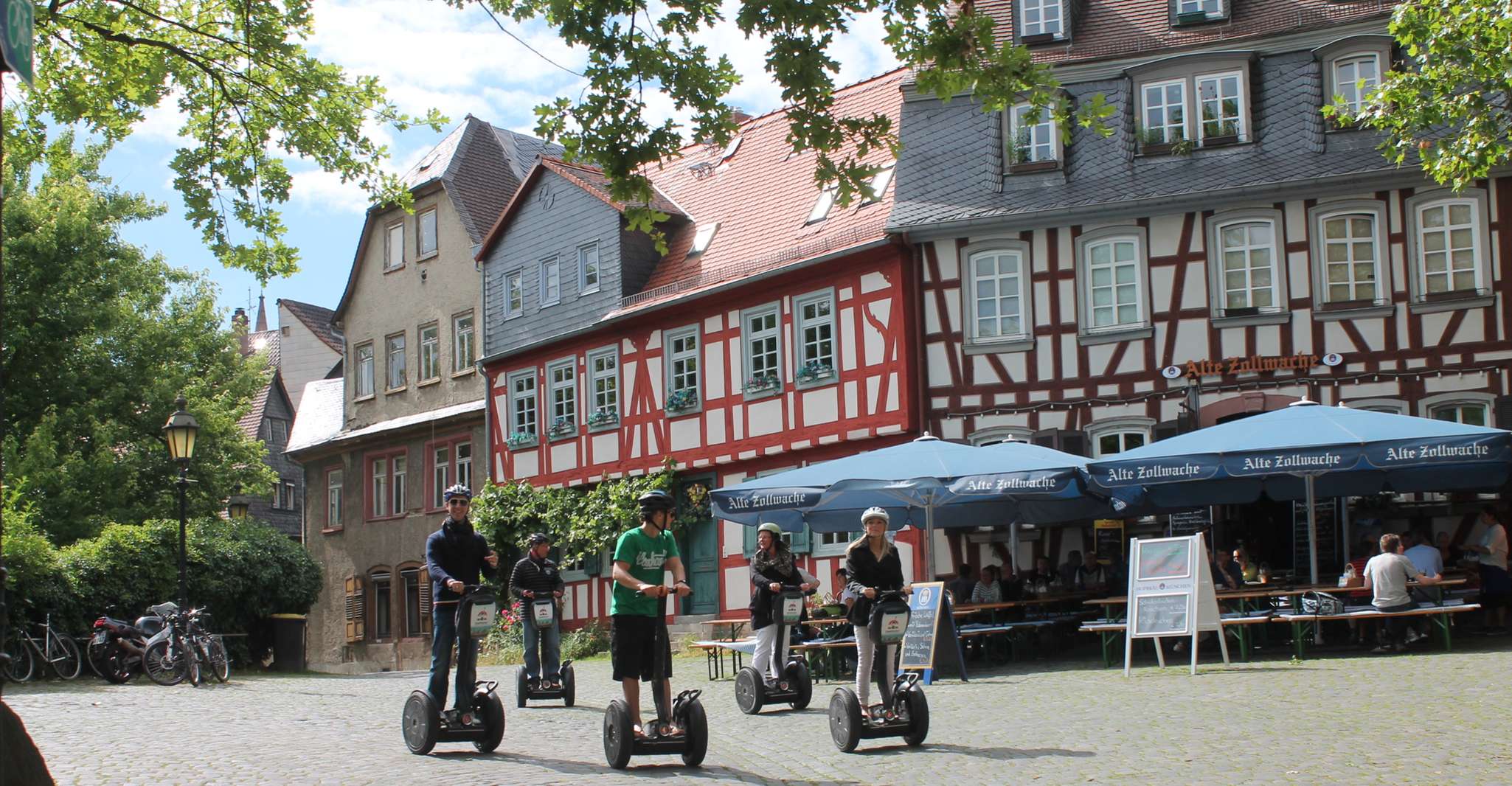 Frankfurt: Green Areas Segway Tour with Guide