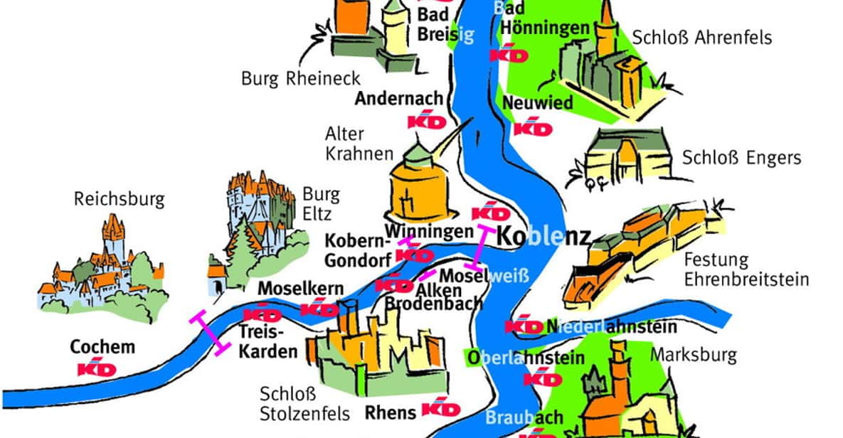 Cologne to Königswinter: Siebengebirge Cruise