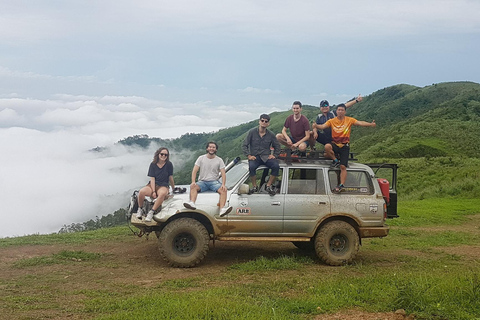 Passeio pelo céu de HanóiPacote de transporte para o hotel