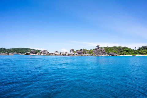 Au départ de Phuket : Excursion en bateau rapide pour la plongée en apnée dans les îles Similan