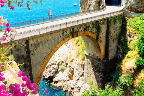 From Naples: Guided Tour of Sorrento, Positano, and Amalfi Amalfi Coast (without lunch)