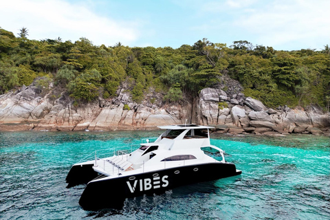 Phuket Luxury Small Group Yacht Tour & Water Toys & Racha