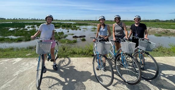 Hoi An Countryside Bike Tour & Basket Boat Ride