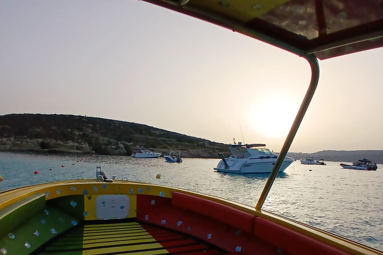 Comino:Blaue Lagune, Kristalllagune, Höhlen, Privatboot Malta