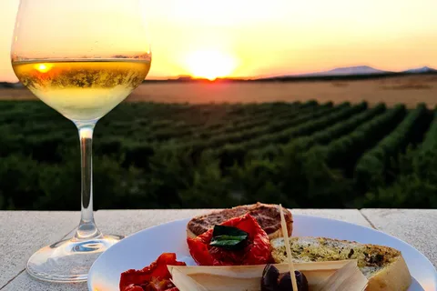 Degustazione di vini sotto le stelle nei vigneti di Agrigento