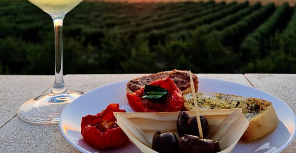 Wine tasting under the Stars in the vineyards of Agrigento