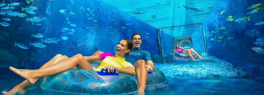 Dubai: Atlantis Aquaventure & The Lost Chambers Aquarium