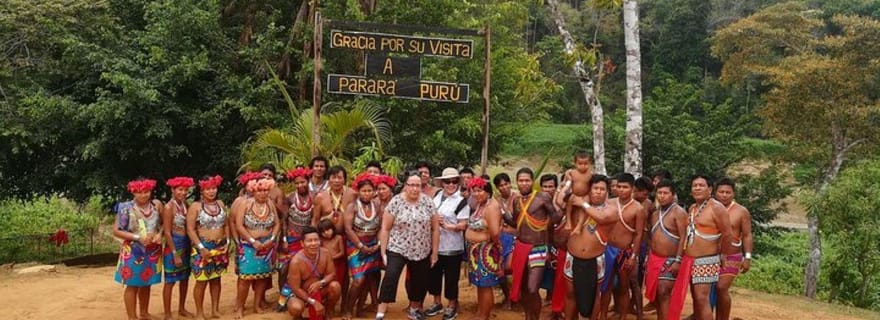Panama : visite culturelle du village indigène d'Embera