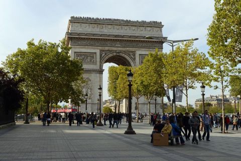 Paryż Champs-Élysées 2-godzinna prywatna wycieczka piesza
